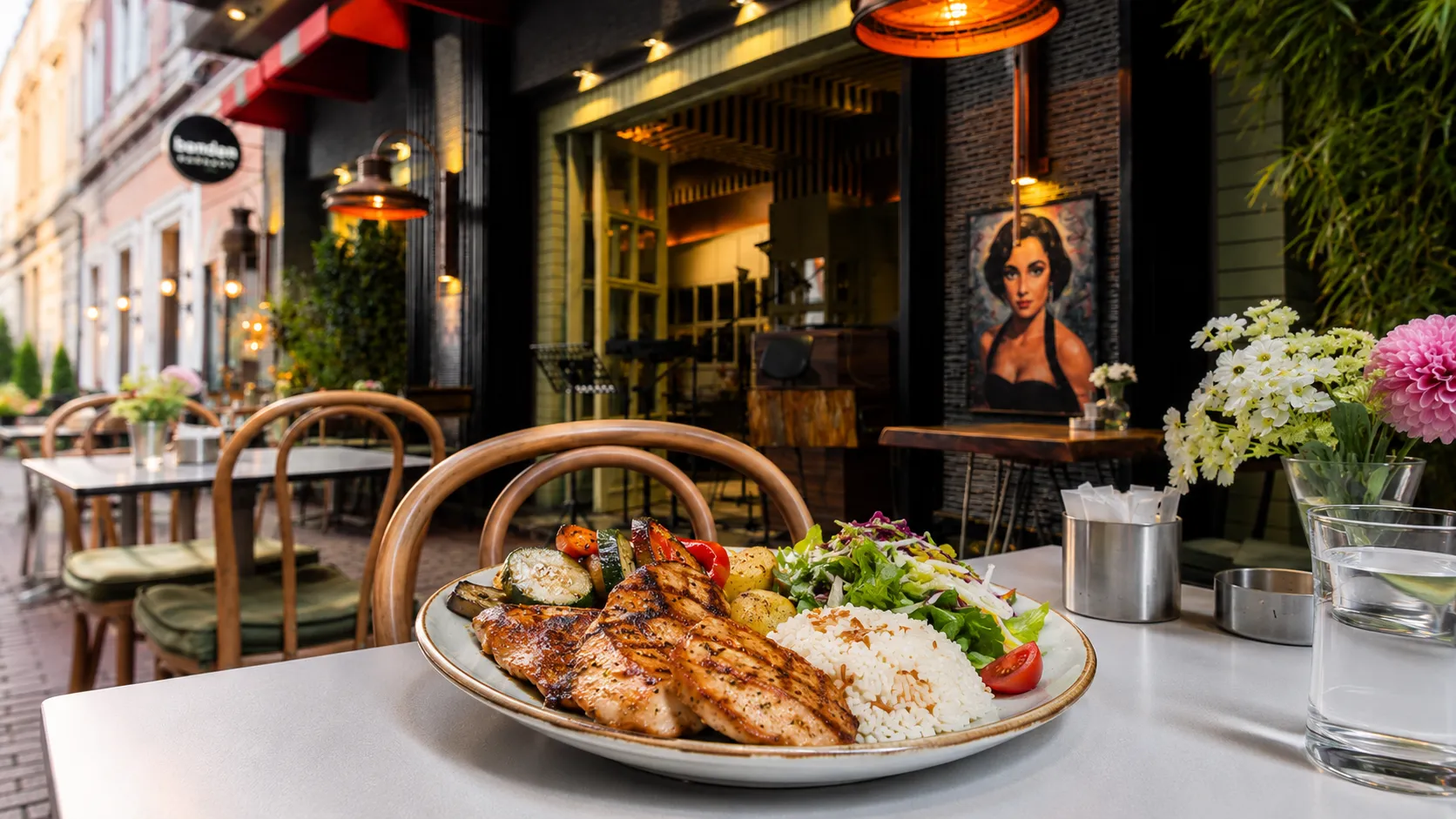 Chicken mains at Benden Karakoy