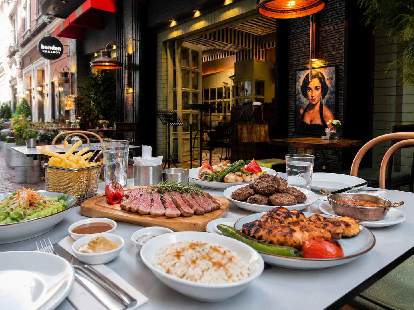 Meat specials at Benden Karakoy