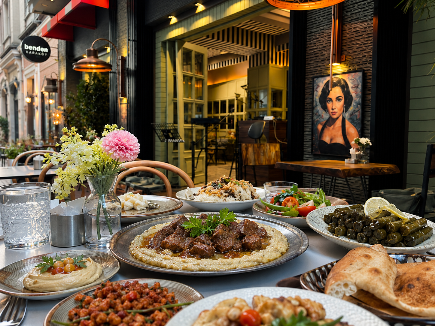 Ottoman cuisine at Benden Karakoy